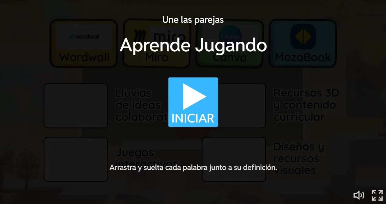 Juego Aprende Jugando - Wordwall