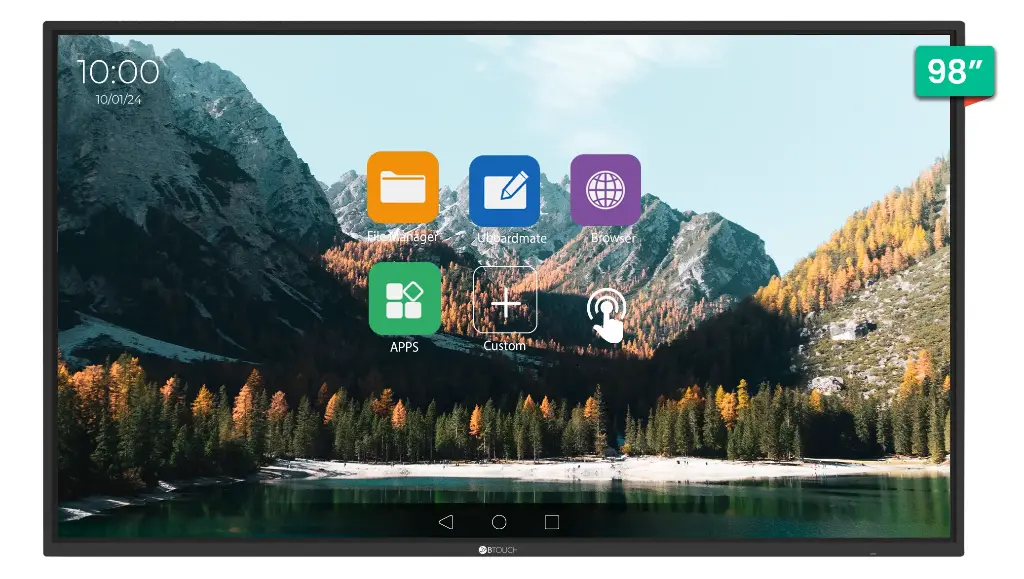 Pantalla Digital de gran formato. 98" BTOUCH - Android15