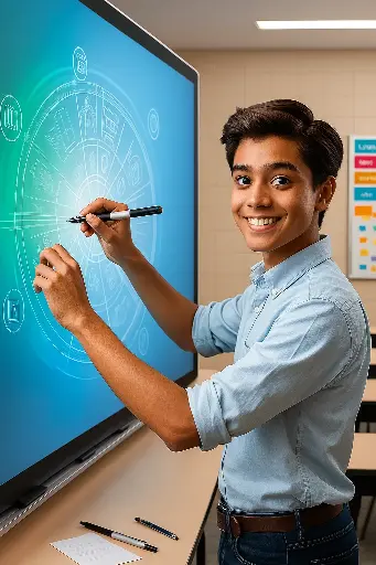 Uso pedagógico de la pantalla Btouch 